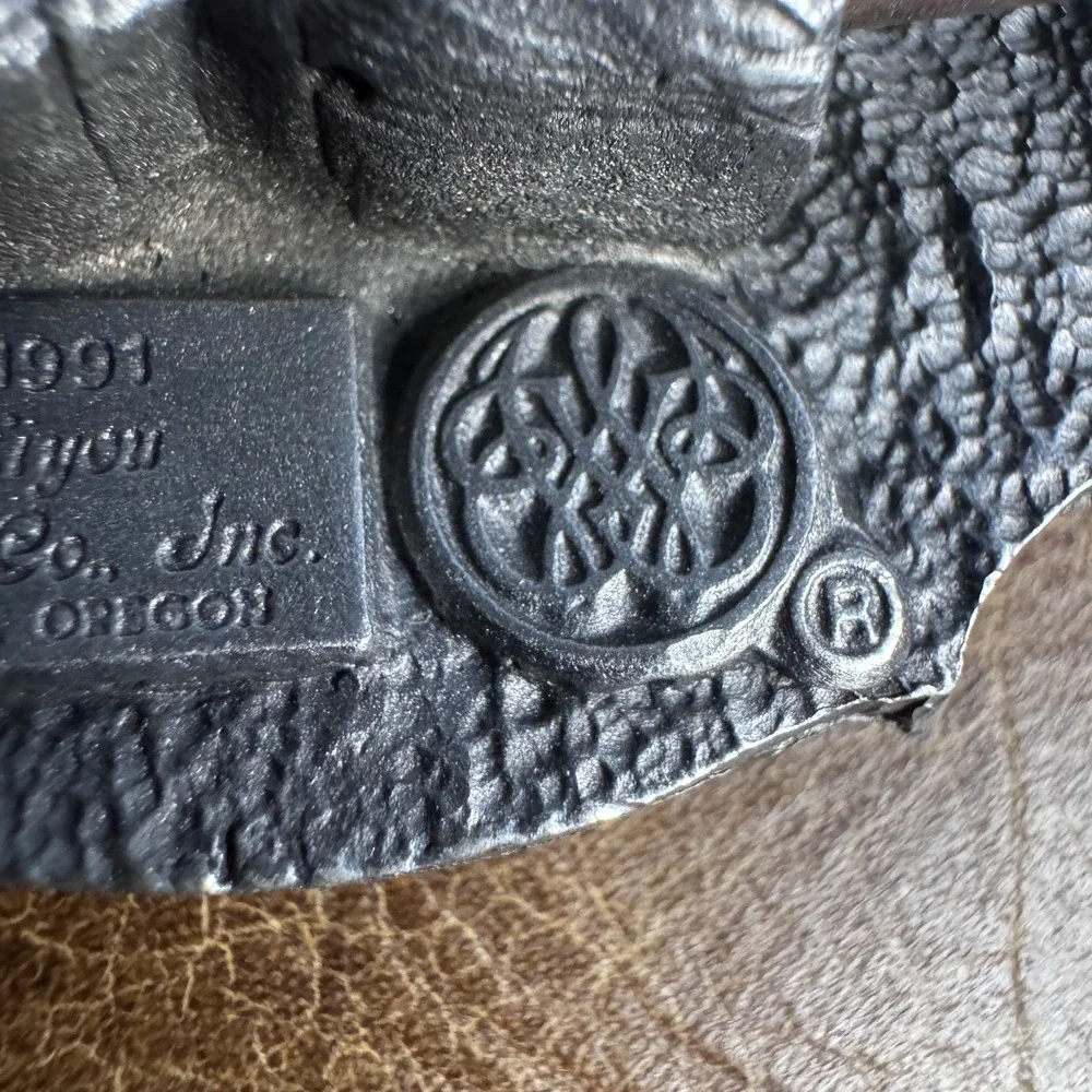 Vintage 1991 Siskiyou‎ Belt Buckle Fire Fighter Department America's Heros USA